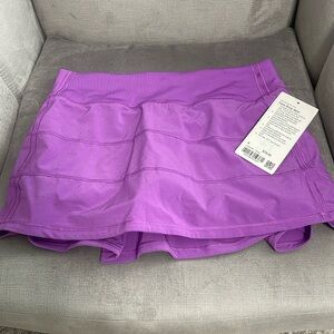 NWT Lululemon Pace Rival Skirt, Sz 6